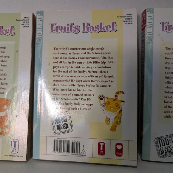 Manga lot Fruits Basket, Dramacon Used condition - Picture 15 of 16